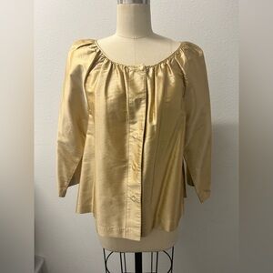 Disco vintage Gold Women's Top